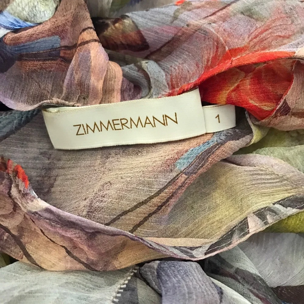 NWOT Zimmerman. Luminous tie side dress - Picture 8 of 13